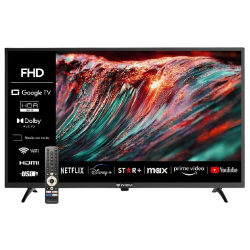 Smart TV Innova 43 Pulgadas Full HD Google TV con Bluetooth