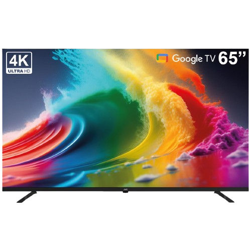 Smart TV JVC 65 Pulgadas 4K Ultra HD Google TV con Comando de Voz