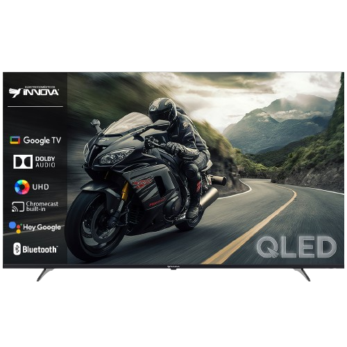 Smart TV Innova 65 Pulgadas QLED 4K Google TV Frameless