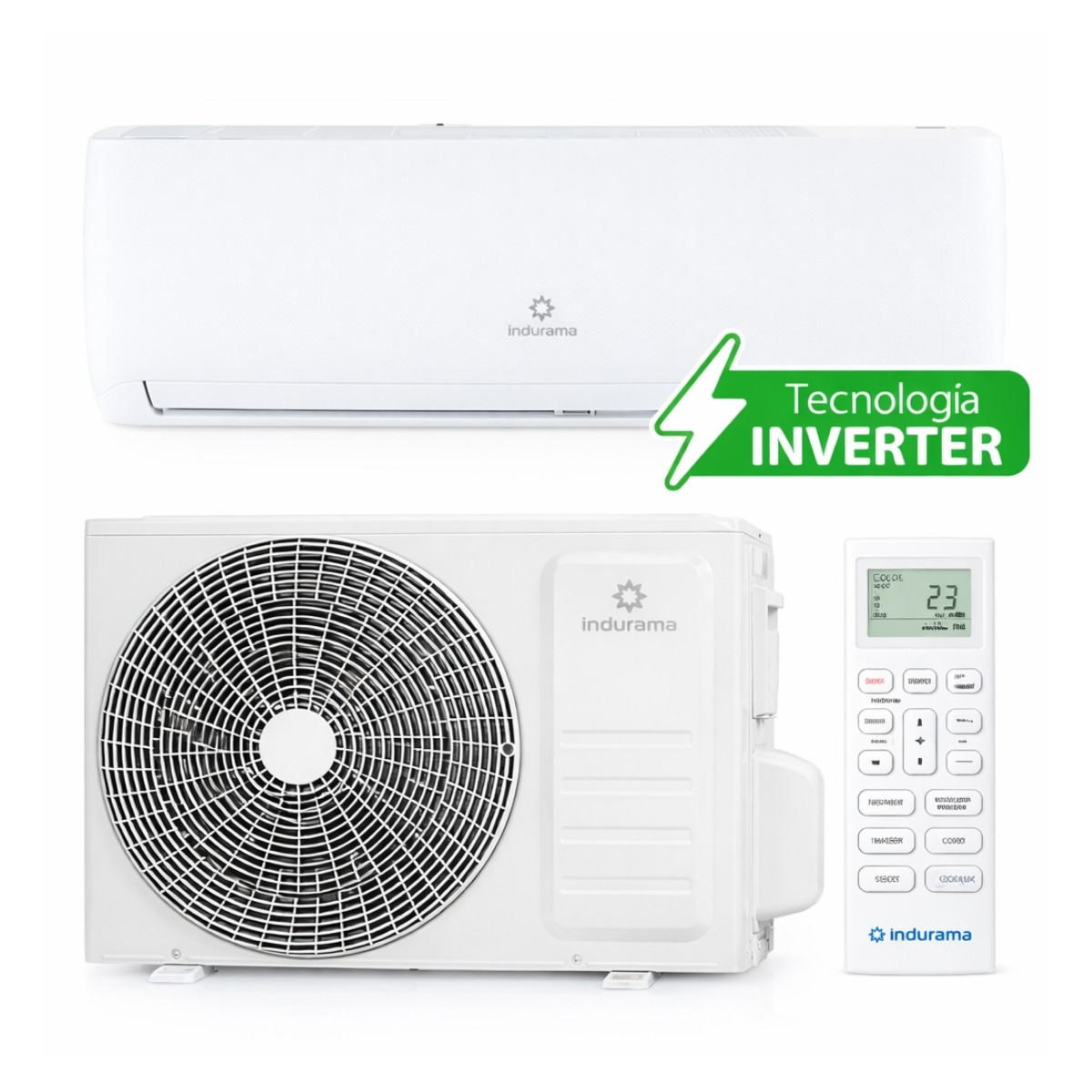Aire Acondicionado Indurama / ASI 12I / 12.000 BTU