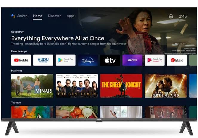 Televisor Smart RCA Led 4k / 50UHDRC / 55''